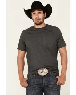 Rock & Roll Denim Men's Dark Vintage Double Barrel Stretch Relaxed Straight Jeans