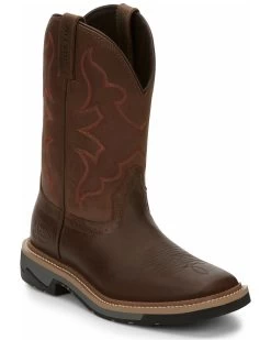 Justin Men's Carbide Western Work Boots - Soft Toe -Western Cowboy Shop 2000334468 200 P1