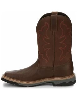Justin Men's Carbide Western Work Boots - Soft Toe -Western Cowboy Shop 2000334468 200 P3