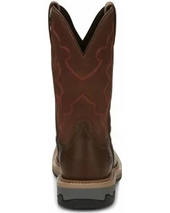 Justin Men's Carbide Western Work Boots - Soft Toe -Western Cowboy Shop 2000334468 200 P4