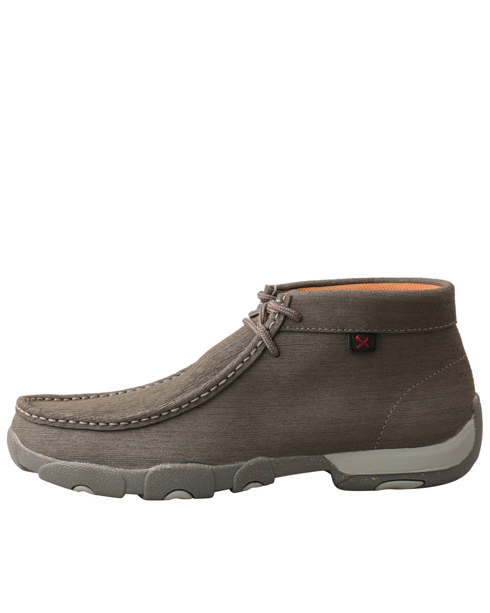 Twisted X Men's Gray Chukka Driving Shoes - Moc Toe 5 Twisted X Men's Gray Chukka Driving Shoes - Moc Toe - Image 5