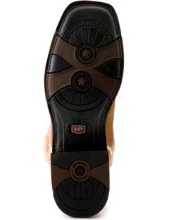 Horse Power Men's Barking Iron Western Boots - Broad Square Toe