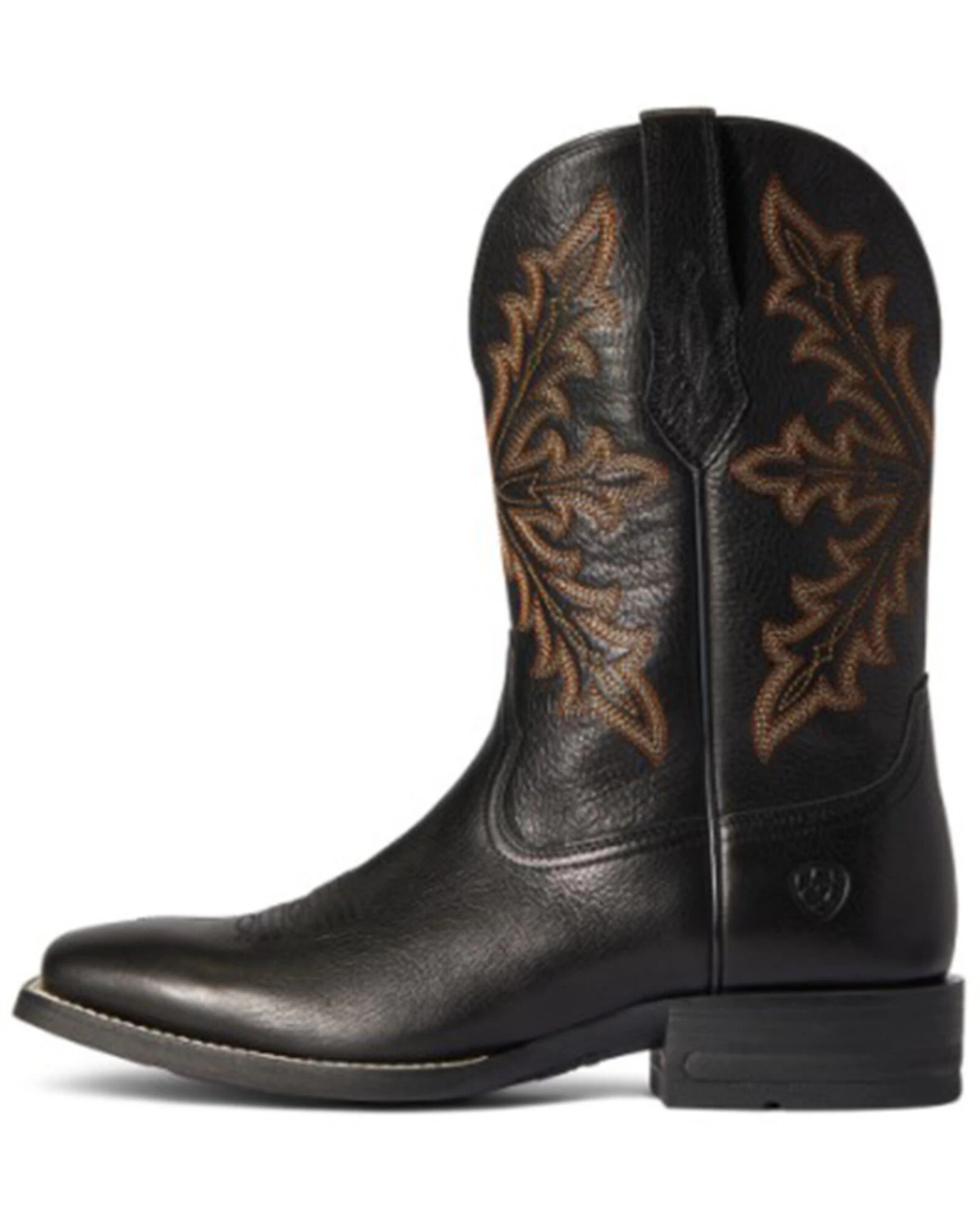 Ariat Men's Qualifier Night Sky Western Performance Boots - Broad Square Toe 3 Ariat Men's Qualifier Night Sky Western Performance Boots - Broad Square Toe - Image 3