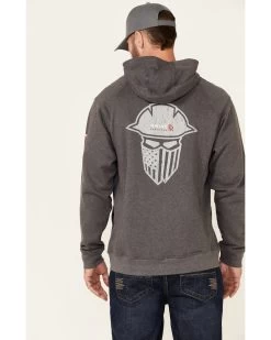 Ariat Men's FR Rev Full Cover Flag Graphic Zip-Front Hooded Work Jacket