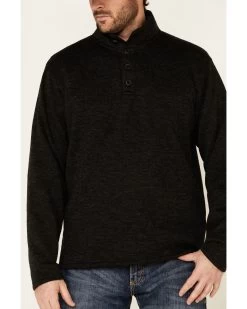 Ariat Men's Solid Charcoal Wesley 1/4 Zip Fleece Pullover -Western Cowboy Shop 2000341959 022 P3