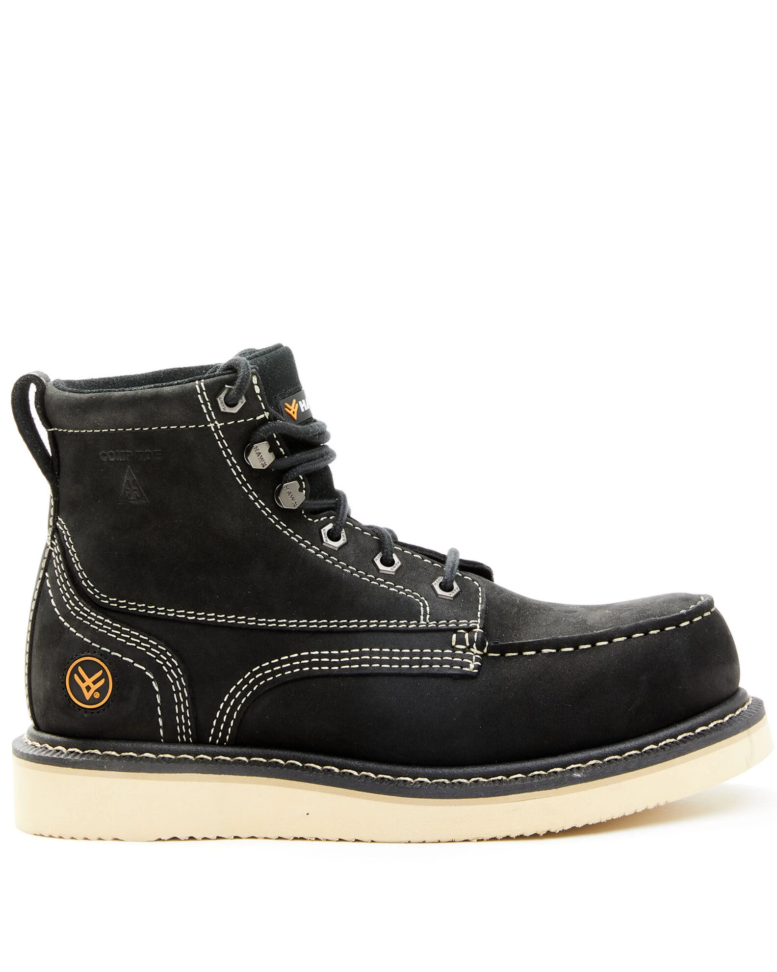 Hawx Men's 6" Grade Work Boots - Composite Toe 4 Hawx Men's 6" Grade Work Boots - Composite Toe - Image 4