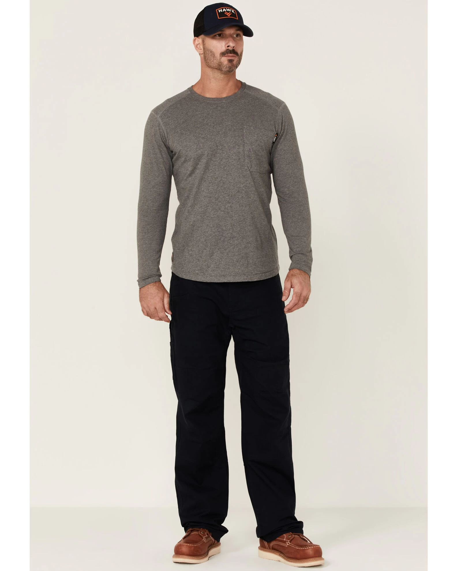 Hawx Men's Navy Ripstop Stretch Work Pants 3 Hawx Men's Navy Ripstop Stretch Work Pants - Image 3