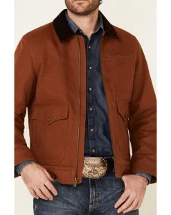 Pendleton Men's Whiskey Carson City Canvas Zip-Front Barn Coat 9 Pendleton Men's Whiskey Carson City Canvas Zip-Front Barn Coat -Western Cowboy Shop 2000344099 235 P4