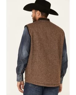Cinch Men's Wool Canvas Reversible Zip-Front Vest 7 Cinch Men's Wool Canvas Reversible Zip-Front Vest -Western Cowboy Shop 2000345587 200 P4