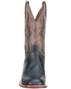 Lucchese Men's Navy Cecil Western Boots - Broad Square Toe -Western Cowboy Shop 2000346924 410 P4