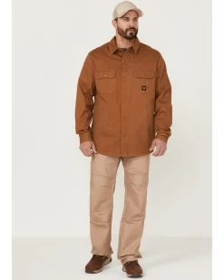 Hawx Men's Brawlins Weathered Bedford Button-Down Cord Work Shirt Jacket 6 Hawx Men's Brawlins Weathered Bedford Button-Down Cord Work Shirt Jacket -Western Cowboy Shop 2000351791 220 P2