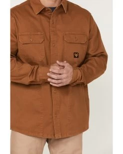 Hawx Men's Brawlins Weathered Bedford Button-Down Cord Work Shirt Jacket 7 Hawx Men's Brawlins Weathered Bedford Button-Down Cord Work Shirt Jacket -Western Cowboy Shop 2000351791 220 P3