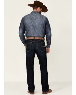 Ariat Men's M5 Newcastle Marshall Dark Wash Stretch Straight Leg Jeans