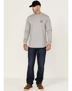 Cody James Men's FR Desperado Skull Graphic Long Sleeve Work T-Shirt