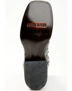 Cody James Men's Saddle Black Full-Quill Ostrich Exotic Western Boots - Broad Square Toe -Western Cowboy Shop 2000359778 001 P7