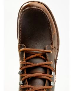 Justin Men's Hazer Brown Casual Lace-Up Lacer Shoe - Moc Toe -Western Cowboy Shop 2000361413 200 P6