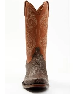 Lucchese Men's Exotic Shark Cowhide Western Boots - Square Toe 13 Lucchese Men's Exotic Shark Cowhide Western Boots - Square Toe -Western Cowboy Shop 2000364797 200 P4