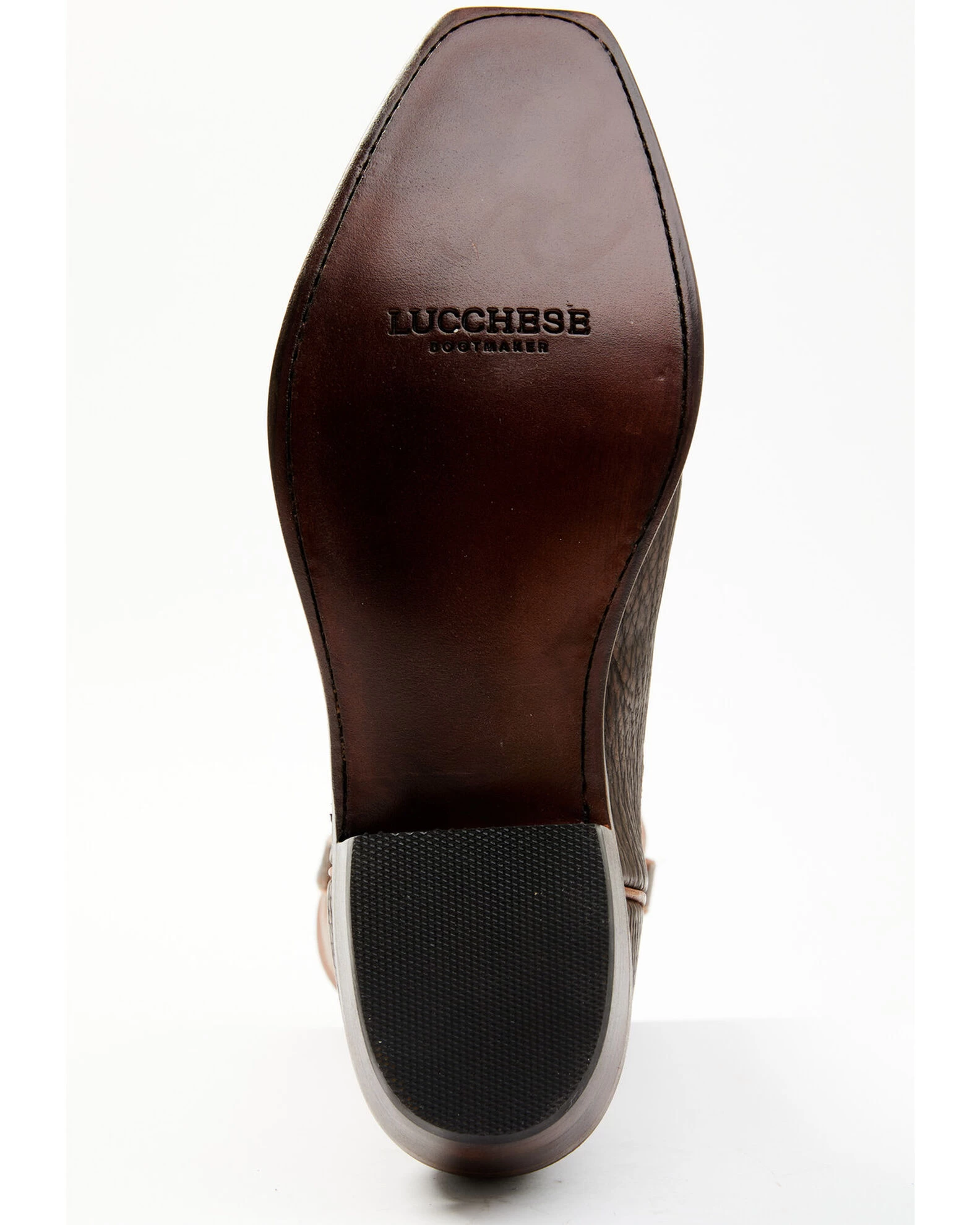 Lucchese Men's Exotic Shark Cowhide Western Boots - Square Toe 2 Lucchese Men's Exotic Shark Cowhide Western Boots - Square Toe - Image 2