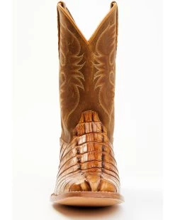 Cody James Men's Caiman Cognac 12" Exotic Western Boots - Broad Square Toe -Western Cowboy Shop 2000366182 280 P4
