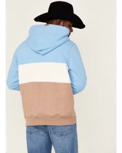 Wanakome Men's Rivera Colorblock Pullover Hooded Sweatshirt