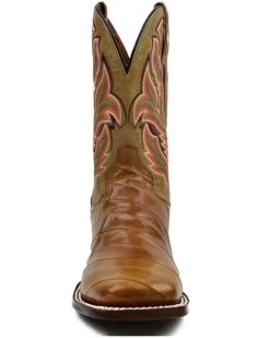 Dan Post Men's Eel Exotic Western Boots - Broad Square Toe -Western Cowboy Shop 2000366814 200 P4
