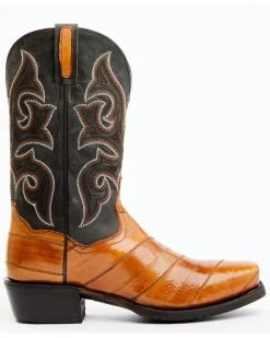 Dan Post Men's Camel Eel Exotic Western Boots - Square Toe -Western Cowboy Shop 2000366816 200 P2