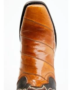 Dan Post Men's Camel Eel Exotic Western Boots - Square Toe -Western Cowboy Shop 2000366816 200 P6