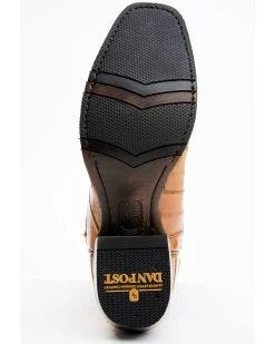Dan Post Men's Camel Eel Exotic Western Boots - Square Toe -Western Cowboy Shop 2000366816 200 P7