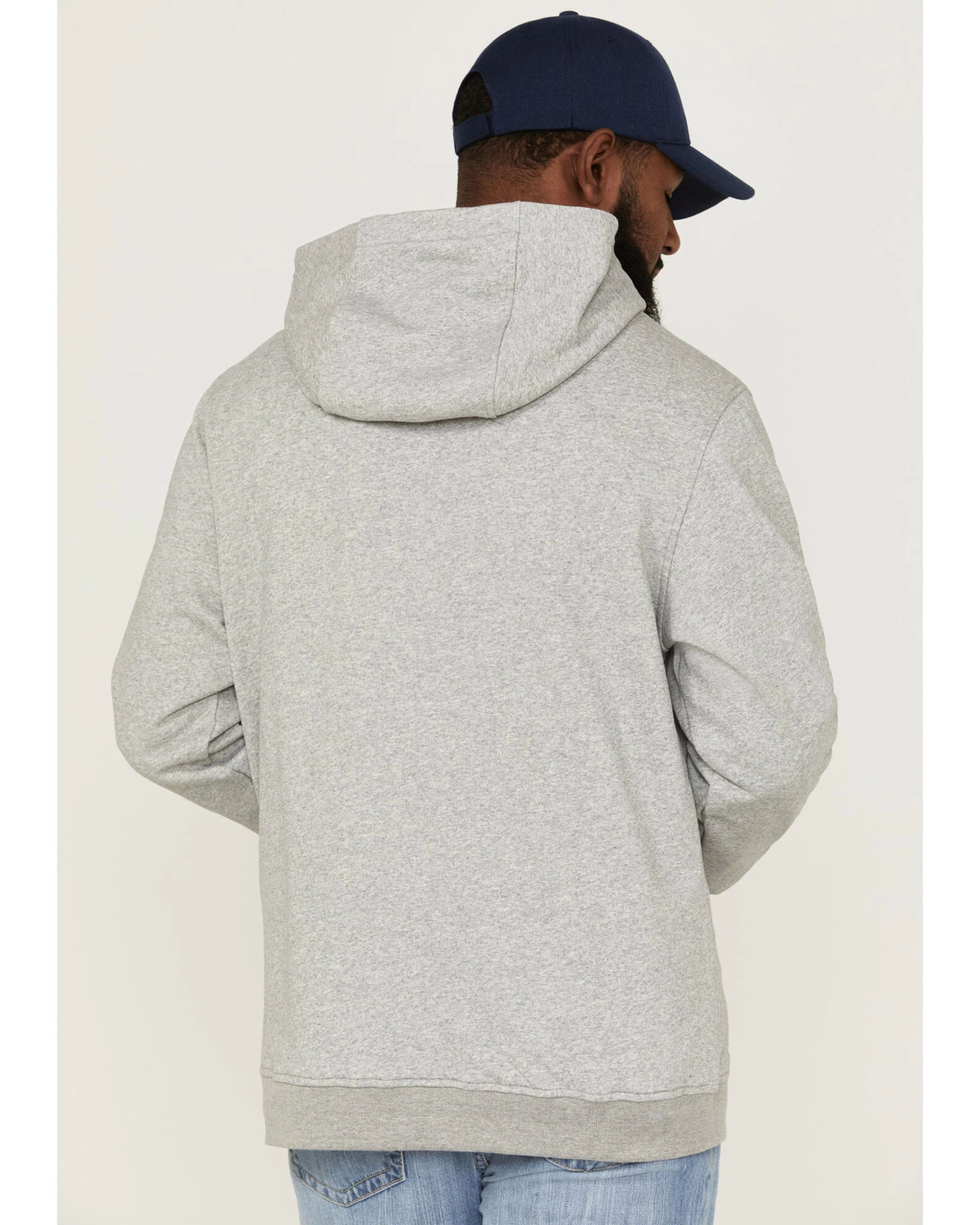Kimes Ranch Men's TTL Heather Gray Logo Embroidered Hooded Sweatshirt 2 Kimes Ranch Men's TTL Heather Gray Logo Embroidered Hooded Sweatshirt - Image 2