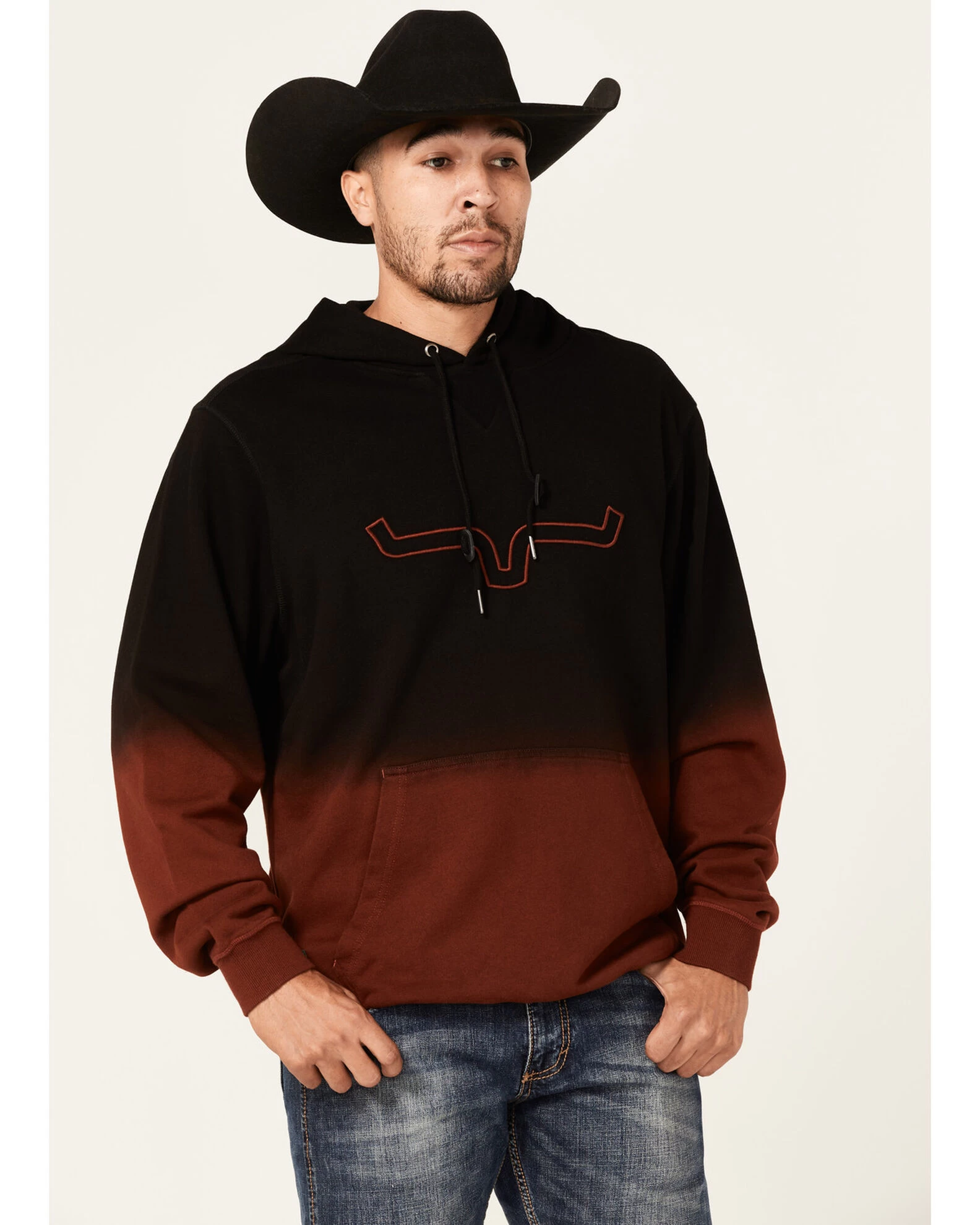 Kimes Ranch Men's Layton Outlier Logo Pullover Hooded Sweatshirt 2 Kimes Ranch Men's Layton Outlier Logo Pullover Hooded Sweatshirt - Image 2