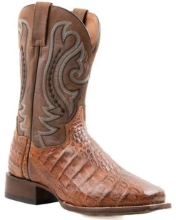 Dan Post Men's Exotic Caiman Western Boots - Broad Square Toe -Western Cowboy Shop 2000370753 235 P1