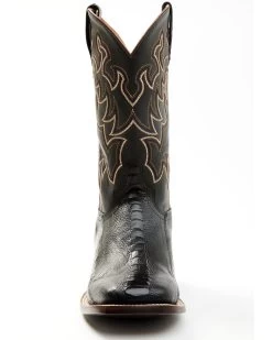 Cody James Men's Exotic Ostrich Leg Western Boots - Broad Square Toe
