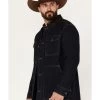 Blue Ranchwear Men's Rancher Flannel Lined Denim Jacket