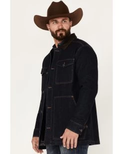 Blue Ranchwear Men's Rancher Flannel Lined Denim Jacket