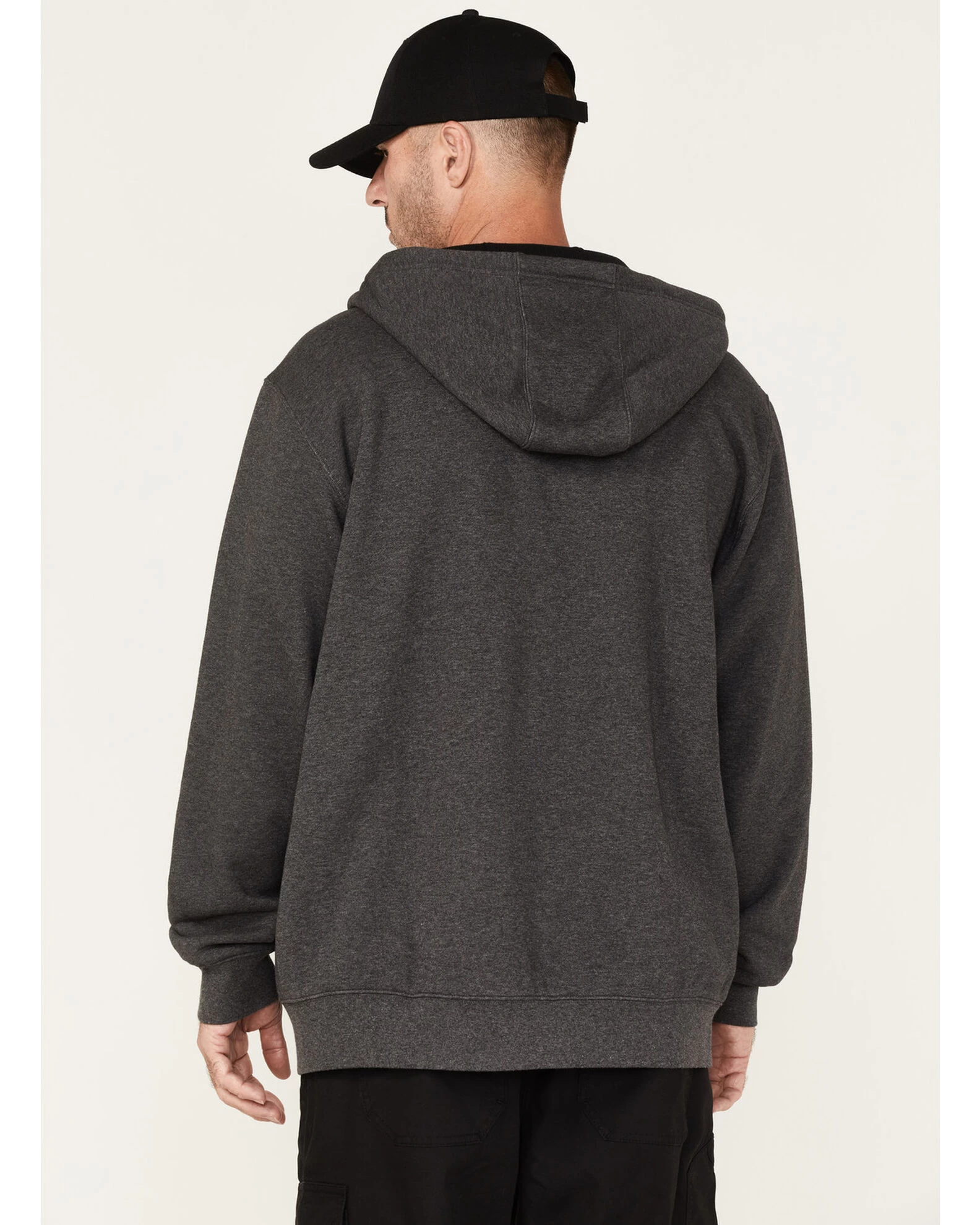 Hawx Men's Logo Thermal Hooded Zip Jacket 3 Hawx Men's Logo Thermal Hooded Zip Jacket - Image 3