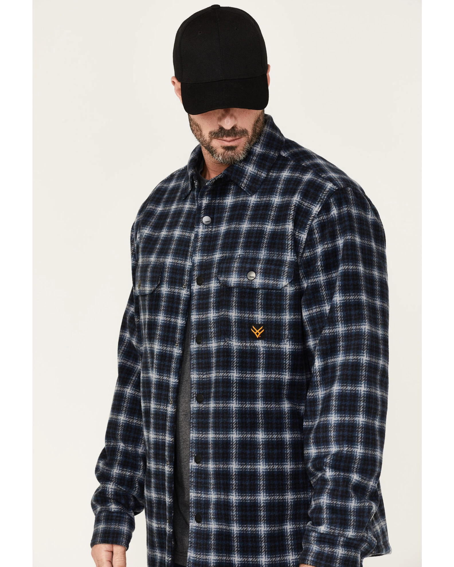 Hawx Men's Polar Fleece Shirt Jacket 1 Hawx Men's Polar Fleece Shirt Jacket