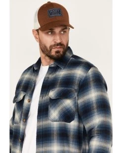 Pendleton Men's Burnside Plaid Button Down Western Flannel Shirt 7 Pendleton Men's Burnside Plaid Button Down Western Flannel Shirt -Western Cowboy Shop 2000374642 410 P2