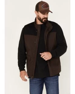 Brothers & Sons Men's Waxed Canvas Field Vest