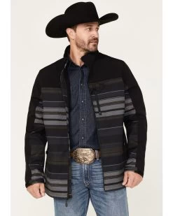 RANK 45 Men's Prescott Printed Softshell Jacket -Western Cowboy Shop 2000375536 001 P1