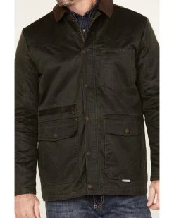 Cody James Men's Mansfield Oilskin Field Coat - Big & Tall