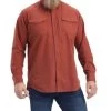 Ariat Men's Rebar DuraStretch Long Sleeve Button Down Flannel Work Shirt