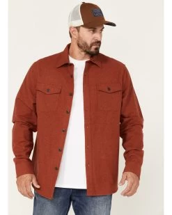 Dakota Grizzly Men's Chamois Button Down Long Sleeve Shirt -Western Cowboy Shop 2000376979 220 P1