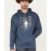 Cowboy Hardware Men's Tough As Nails Skull Graphic Hooded Sweatshirt