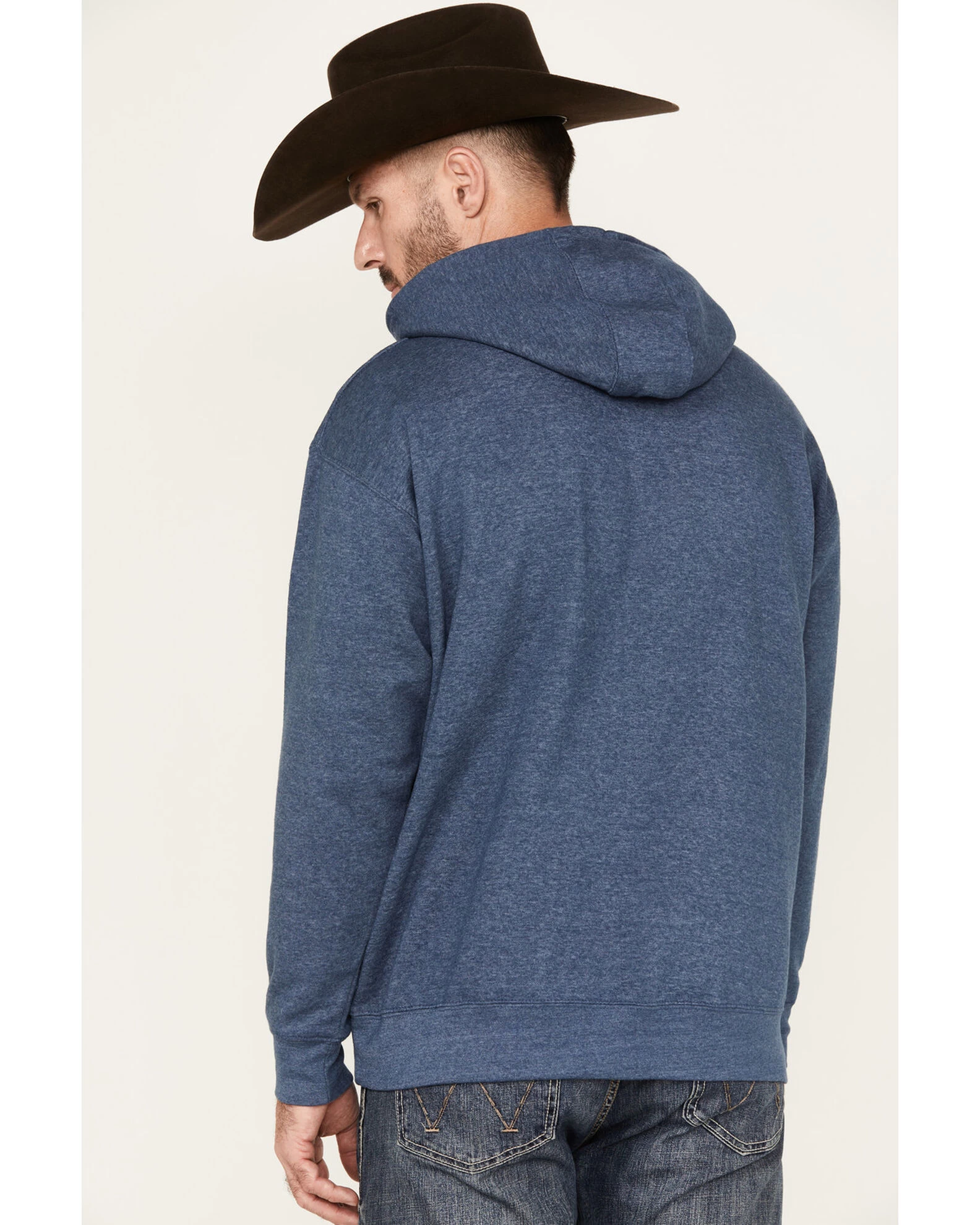 Cowboy Hardware Men's Tough As Nails Skull Graphic Hooded Sweatshirt 4 Cowboy Hardware Men's Tough As Nails Skull Graphic Hooded Sweatshirt - Image 4