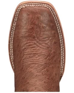 Tony Lama Men's Alamosa Smooth Ostrich Western Boots - Broad Square Toe