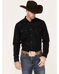 Moonshine Spirit Doe Skin Long Sleeve Snap Western Shirt