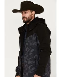 RANK 45 Men's Barrier Hooded Softshell Jacket 7 RANK 45 Men's Barrier Hooded Softshell Jacket -Western Cowboy Shop 2000380579 022 P2