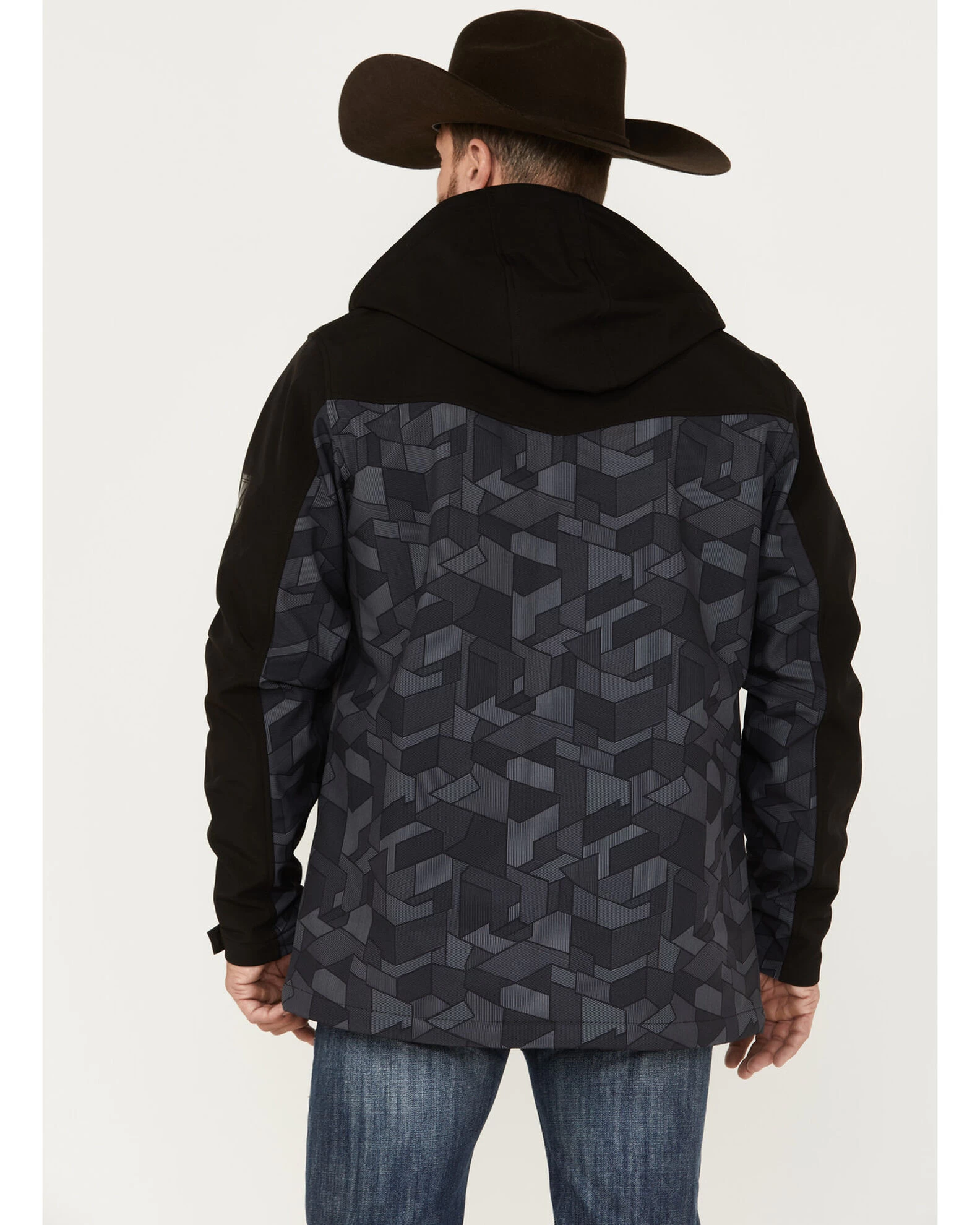 RANK 45 Men's Barrier Hooded Softshell Jacket 1 RANK 45 Men's Barrier Hooded Softshell Jacket