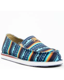 Twisted X Men's Hooey Slip-On Geo Serape Casual Shoes - Moc Toe -Western Cowboy Shop 2000381575 900 P1