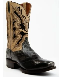 Dan Post Men's Exotic Eel Western Boots - Square Toe -Western Cowboy Shop 2000381736 001 P1